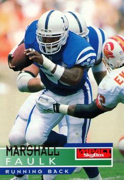 Sean Dawkins Indianapolis Colts 1995 SkyBox Impact NFL #63